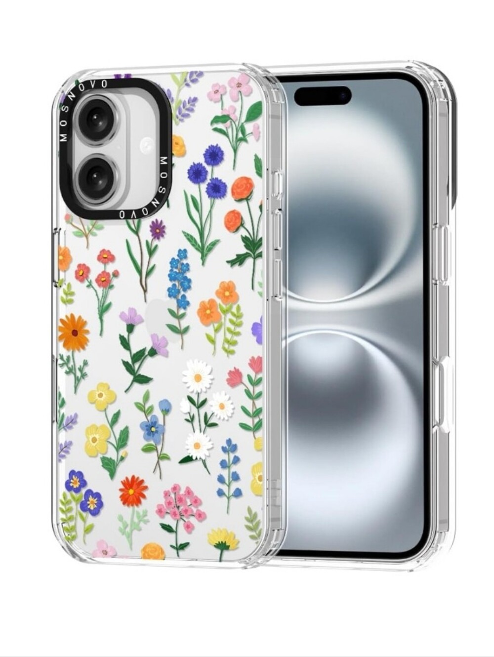 Mosnovo | Botanical Floral Phone Case | iPhone 14 Case